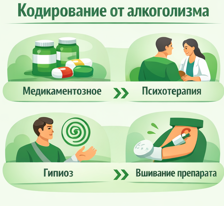 кодирование от алкоголизма в Полярных Зорях Санати